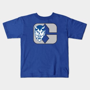 Blue Devil over G Kids T-Shirt